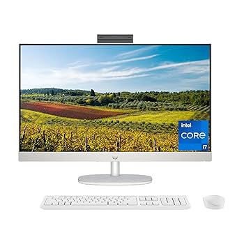 Amazon.com: HP 27 inch All-in-One Desktop PC, FHD Display